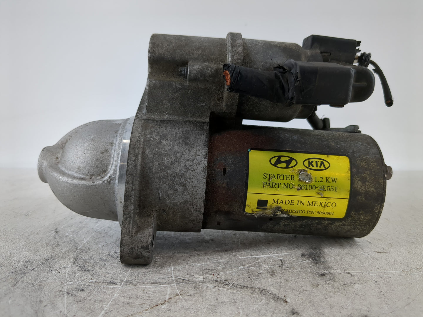 2014-2020 Hyundai Elantra Car Starter Motor Solenoid OEM P/N:36100-2E551 Fits Fits 2014 2015 2016 2017 2018 2019 2020 OEM Us