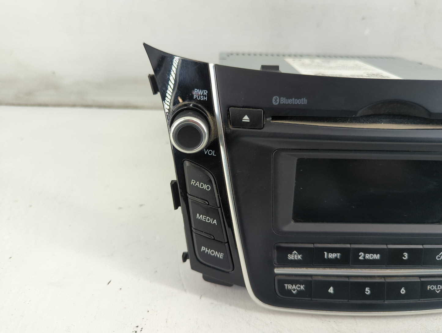 2016-2017 Hyundai Elantra Radio AM FM Cd Player Receiver Replacement P/N:96170-A5260GU Fits Fits 2016 2017 OEM Used Auto Par