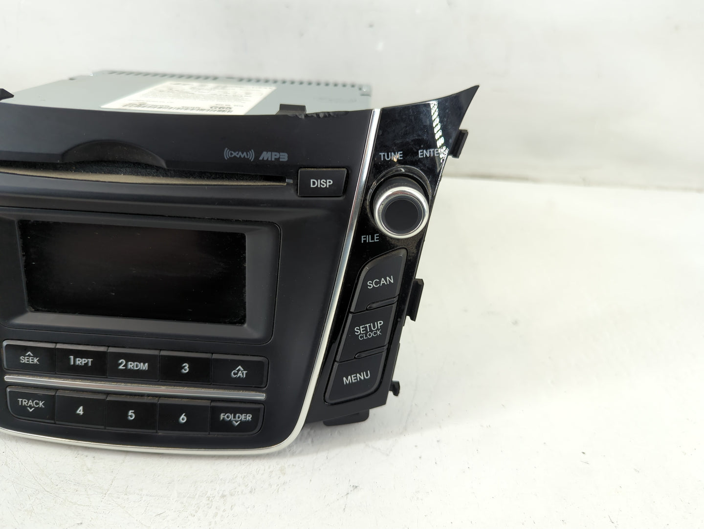 2016-2017 Hyundai Elantra Radio AM FM Cd Player Receiver Replacement P/N:96170-A5260GU Fits Fits 2016 2017 OEM Used Auto Par