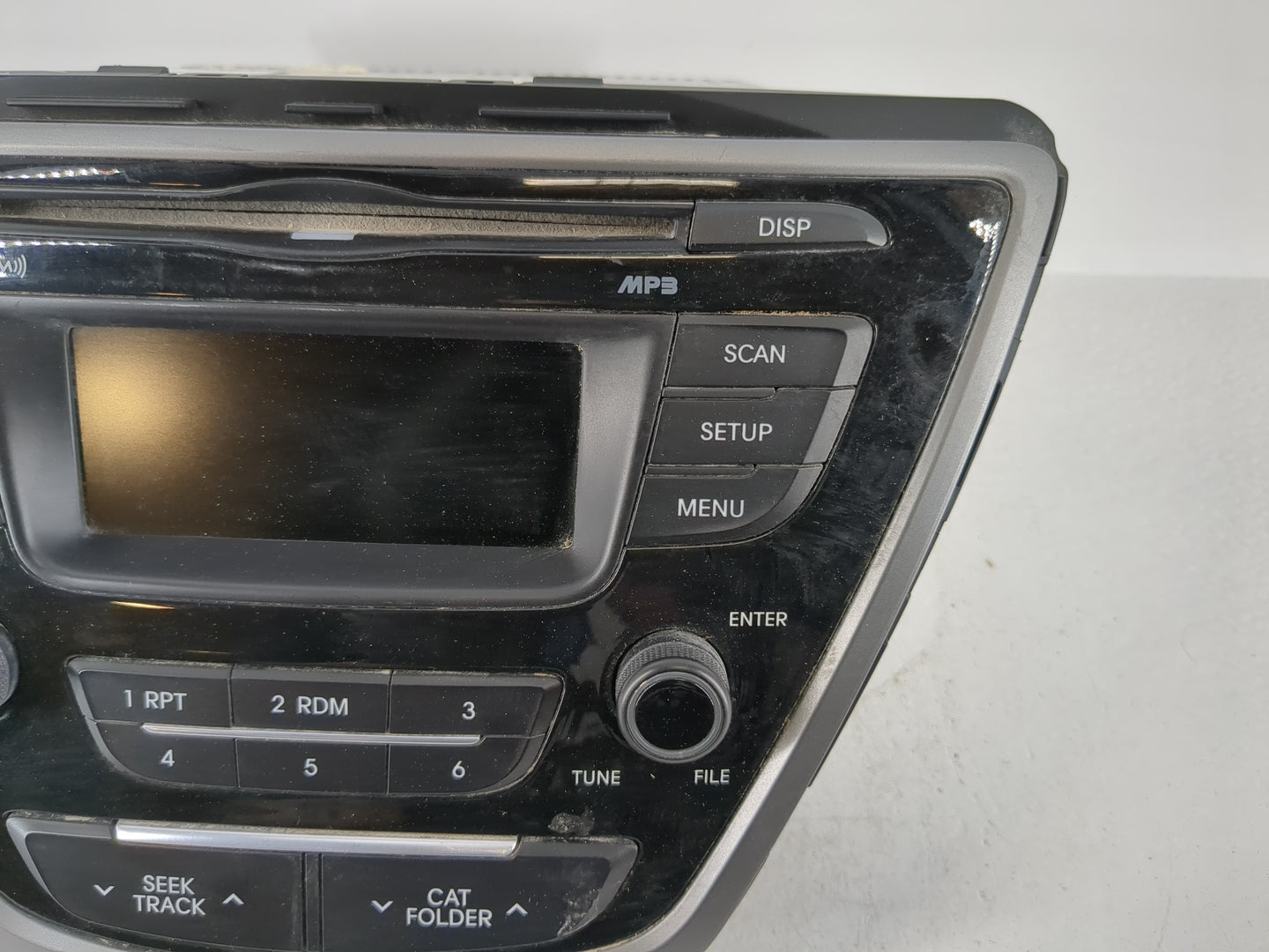 2014-2016 Hyundai Elantra Radio AM FM Cd Player Receiver Replacement P/N:96170-3X156GU Fits Fits 2014 2015 2016 OEM Used Aut