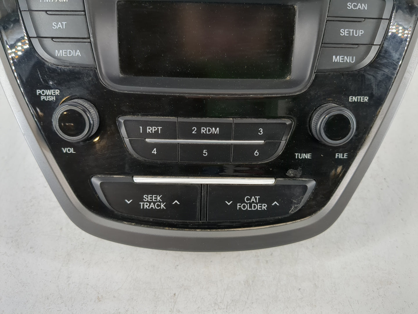 2014-2016 Hyundai Elantra Radio AM FM Cd Player Receiver Replacement P/N:96170-3X156GU Fits Fits 2014 2015 2016 OEM Used Aut