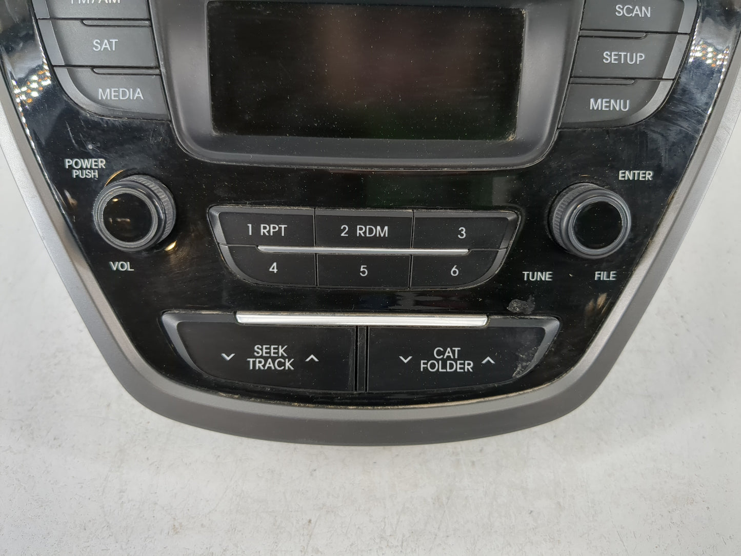 2014-2016 Hyundai Elantra Radio AM FM Cd Player Receiver Replacement P/N:96170-3X156GU Fits Fits 2014 2015 2016 OEM Used Aut