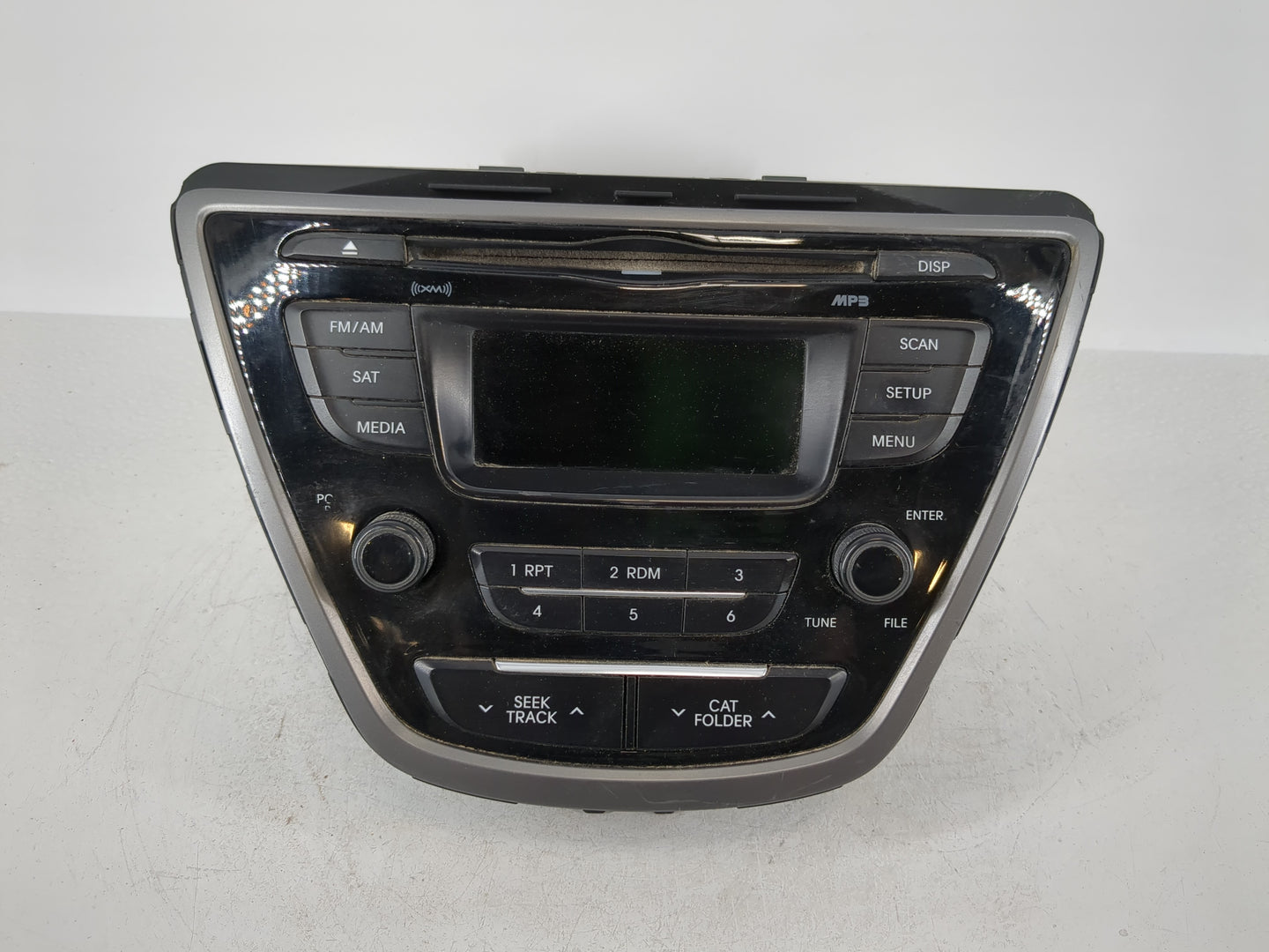 2014-2016 Hyundai Elantra Radio AM FM Cd Player Receiver Replacement P/N:96170-3X156GU Fits Fits 2014 2015 2016 OEM Used Aut