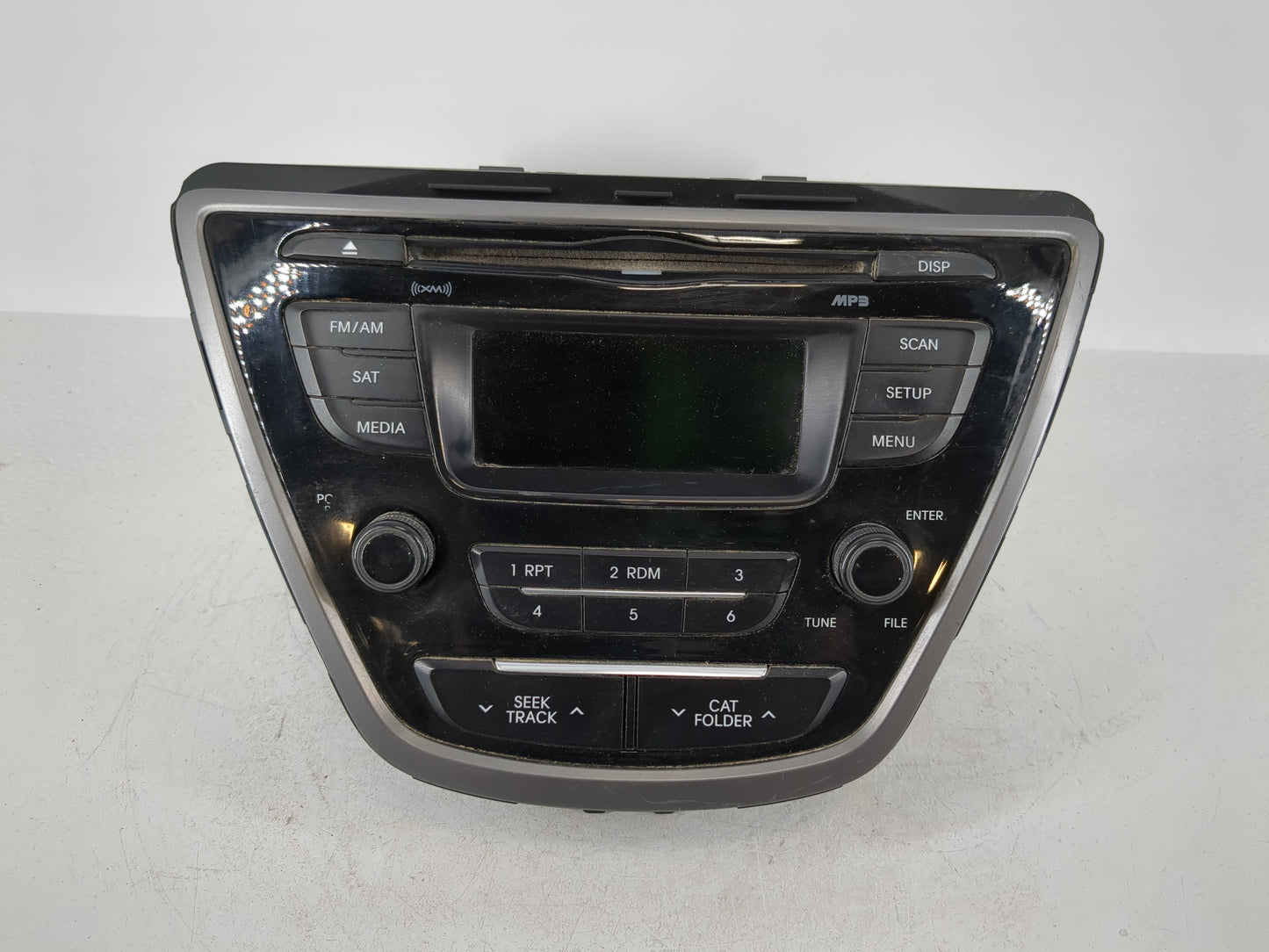 2014-2016 Hyundai Elantra Radio AM FM Cd Player Receiver Replacement P/N:96170-3X156GU Fits Fits 2014 2015 2016 OEM Used Aut