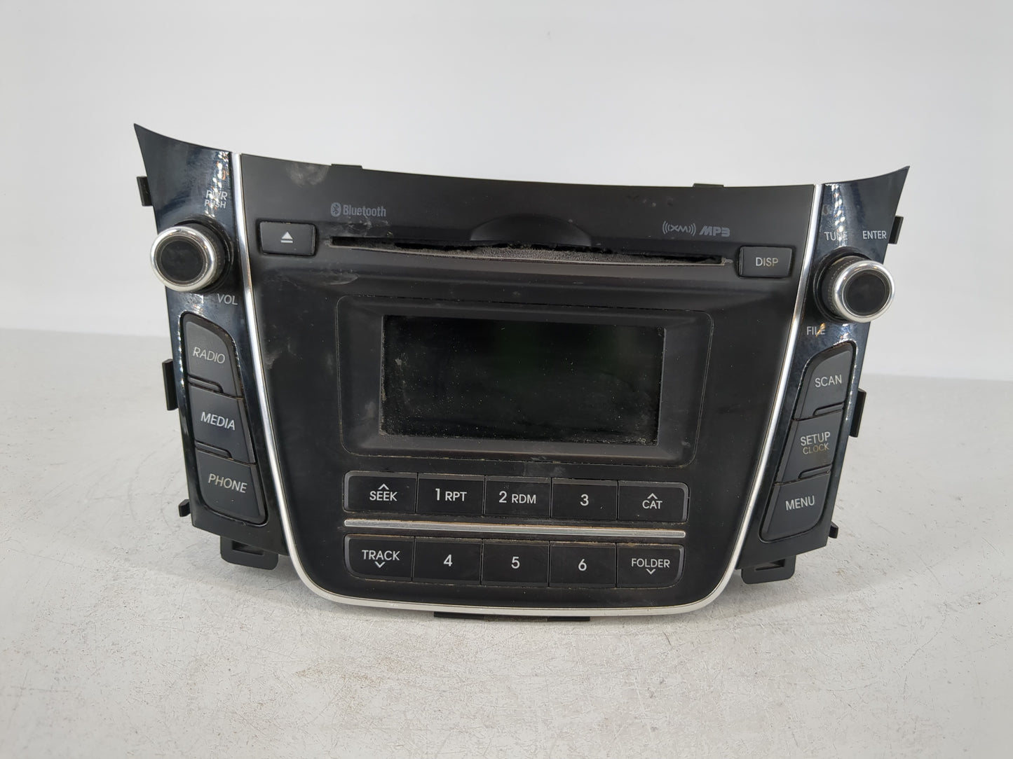 2016-2017 Hyundai Elantra Radio AM FM Cd Player Receiver Replacement P/N:96170-A5260GU Fits Fits 2016 2017 OEM Used Auto Par