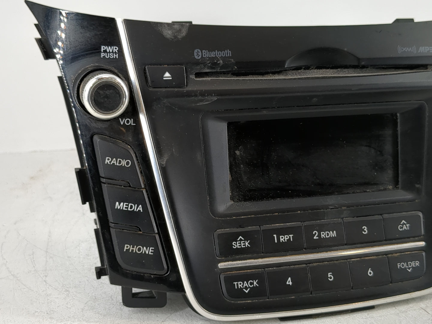 2016-2017 Hyundai Elantra Radio AM FM Cd Player Receiver Replacement P/N:96170-A5260GU Fits Fits 2016 2017 OEM Used Auto Par