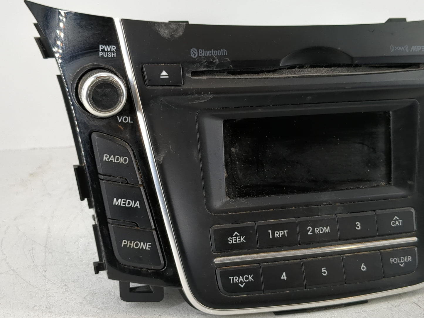 2016-2017 Hyundai Elantra Radio AM FM Cd Player Receiver Replacement P/N:96170-A5260GU Fits Fits 2016 2017 OEM Used Auto Par