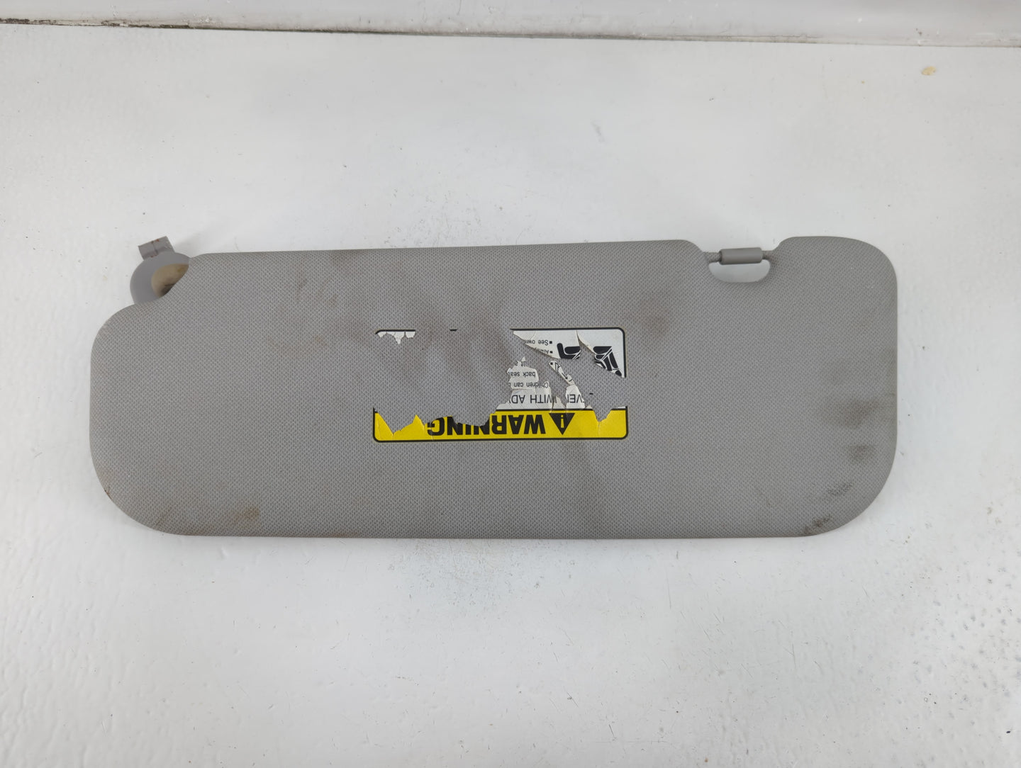 2014-2016 Hyundai Elantra Sun Visor Shade Replacement Passenger Right Mirror Fits Fits 2014 2015 2016 OEM Used Auto Parts - 