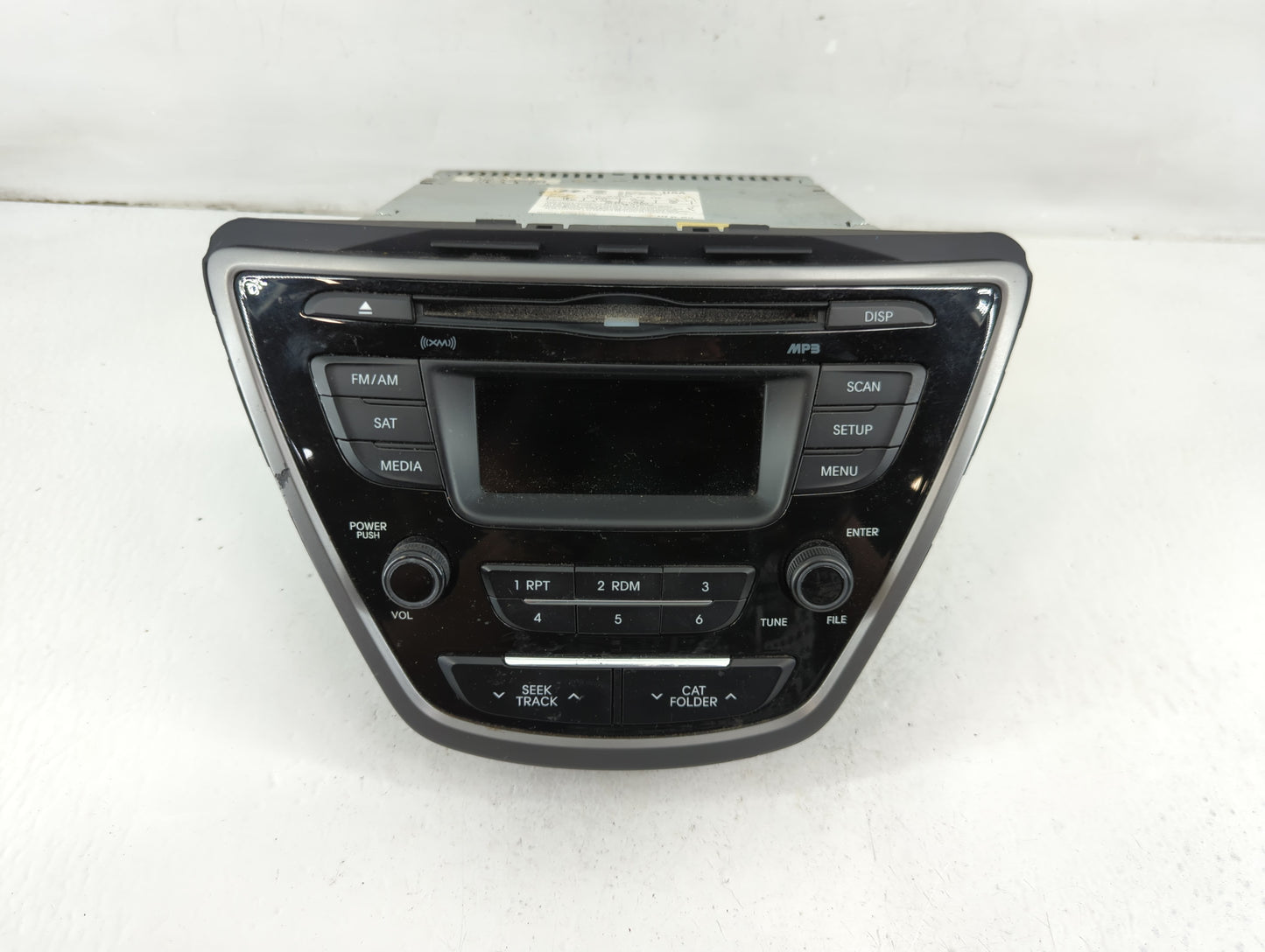 2014-2016 Hyundai Elantra Radio AM FM Cd Player Receiver Replacement P/N:96170-3X156GU Fits Fits 2014 2015 2016 OEM Used Aut