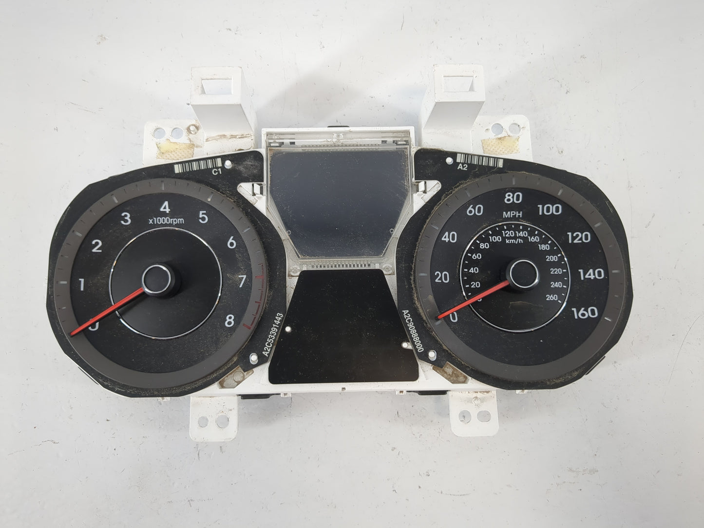 2016-2017 Hyundai Elantra Instrument Cluster Speedometer Gauges P/N:94004-3Y010 230715 Fits Fits 2016 2017 OEM Used Auto Par