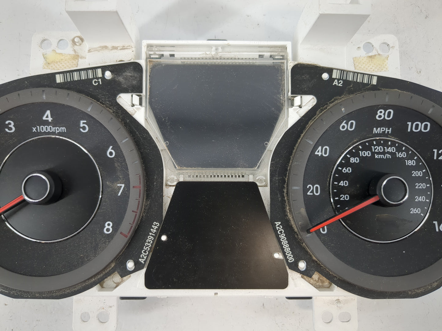 2016-2017 Hyundai Elantra Instrument Cluster Speedometer Gauges P/N:94004-3Y010 230715 Fits Fits 2016 2017 OEM Used Auto Par