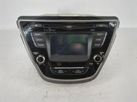 2014-2016 Hyundai Elantra Radio AM FM Cd Player Receiver Replacement P/N:96180-3X165GU Fits Fits 2014 2015 2016 OEM Used Aut