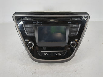 compare product 2014-2016 Hyundai Elantra Radio AM FM Cd Player Receiver Replacement P/N:96180-3X165GU Fits Fits 2014 2015 2016 OEM Used Auto Parts