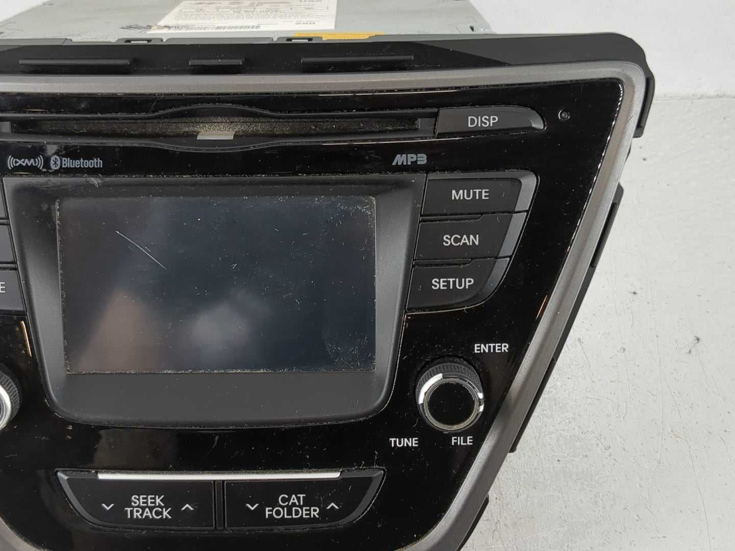 2014-2016 Hyundai Elantra Radio AM FM Cd Player Receiver Replacement P/N:96180-3X165GU Fits Fits 2014 2015 2016 OEM Used Aut