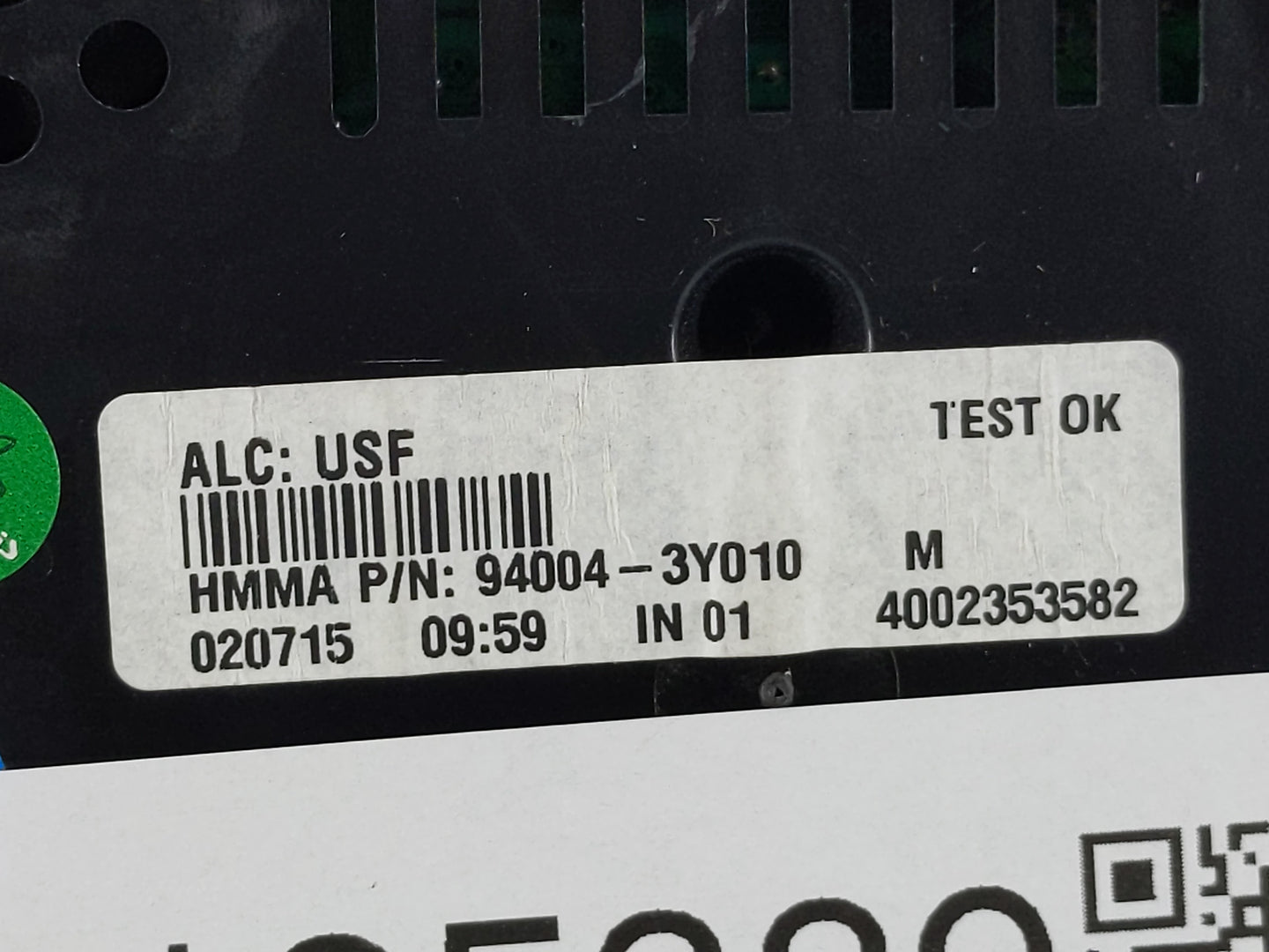 2014-2016 Hyundai Elantra Instrument Cluster Speedometer Gauges P/N:94004-3Y010 Fits Fits 2014 2015 2016 OEM Used Auto Parts