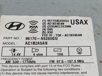 2016-2017 Hyundai Elantra Radio AM FM Cd Player Receiver Replacement P/N:96170-A5260GU Fits Fits 2016 2017 OEM Used Auto Par