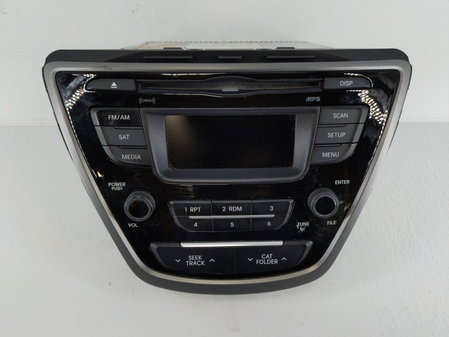 2014-2016 Hyundai Elantra Radio AM FM Cd Player Receiver Replacement P/N:96170-3X156GU Fits Fits 2014 2015 2016 OEM Used Aut