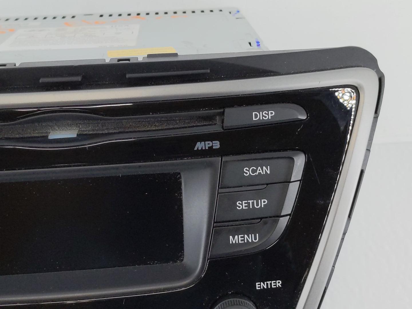 2014-2016 Hyundai Elantra Radio AM FM Cd Player Receiver Replacement P/N:96170-3X156GU Fits Fits 2014 2015 2016 OEM Used Aut