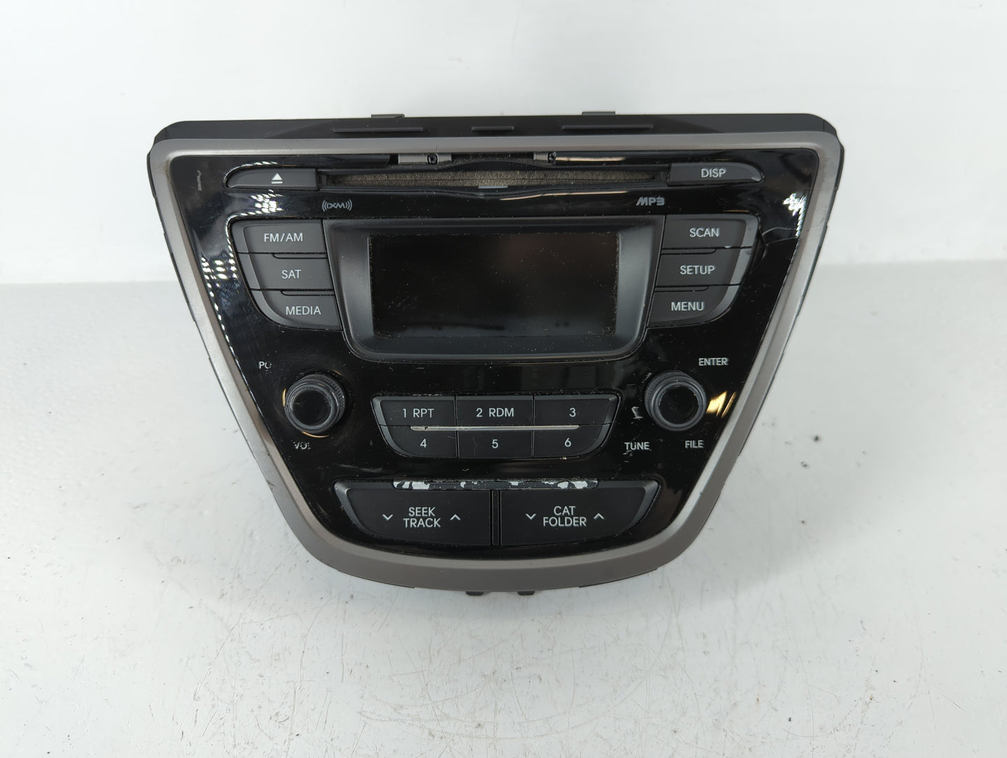 2014-2016 Hyundai Elantra Radio AM FM Cd Player Receiver Replacement P/N:96170-3X156GU Fits Fits 2014 2015 2016 OEM Used Aut