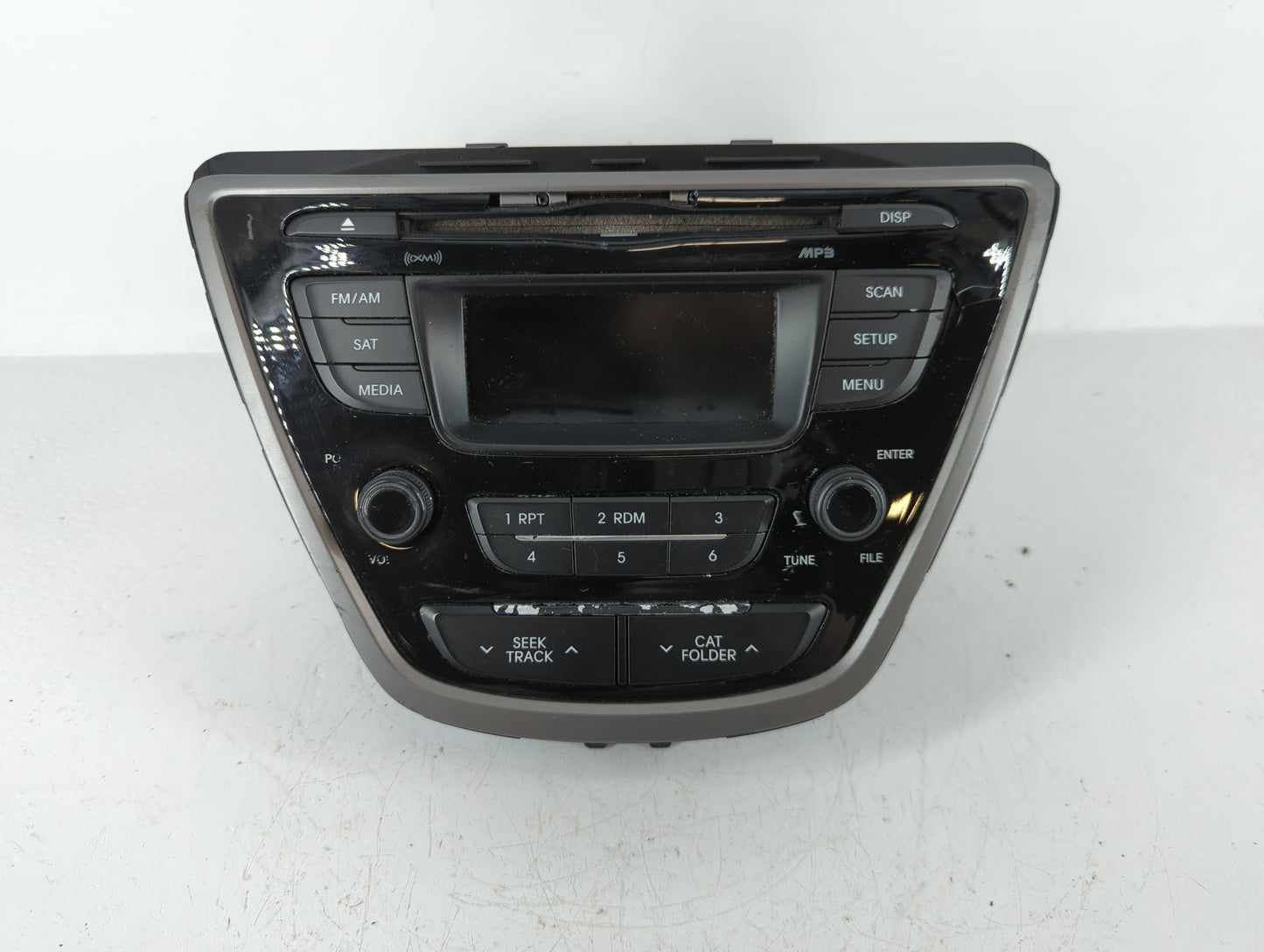 2014-2016 Hyundai Elantra Radio AM FM Cd Player Receiver Replacement P/N:96170-3X156GU Fits Fits 2014 2015 2016 OEM Used Aut