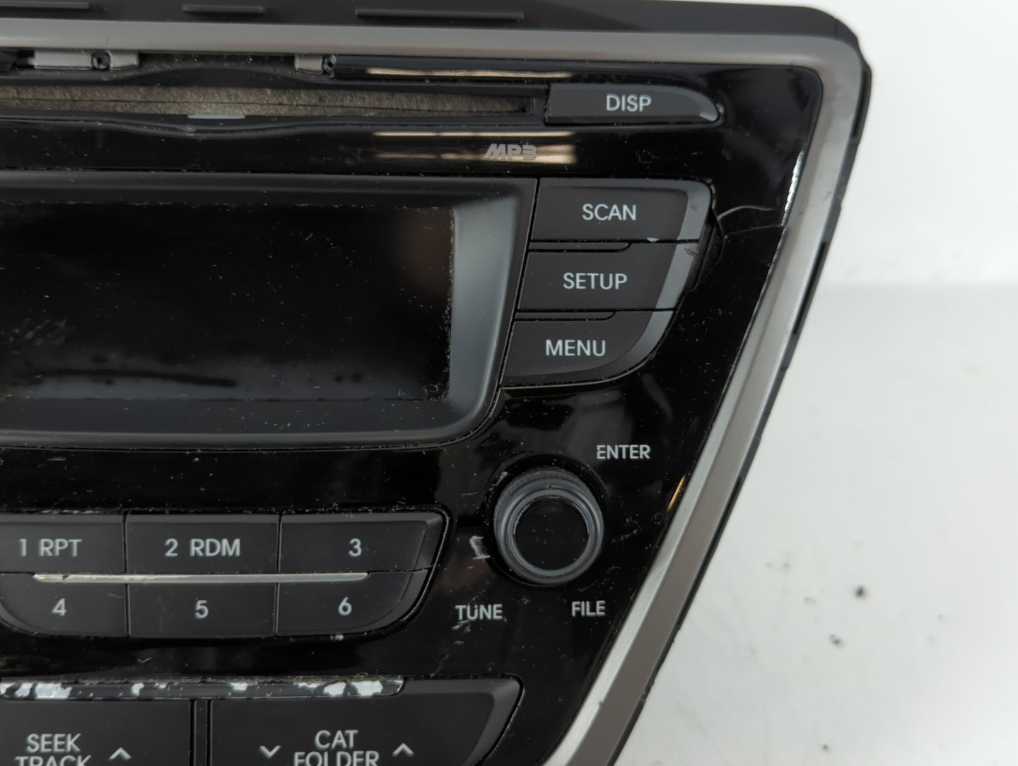2014-2016 Hyundai Elantra Radio AM FM Cd Player Receiver Replacement P/N:96170-3X156GU Fits Fits 2014 2015 2016 OEM Used Aut