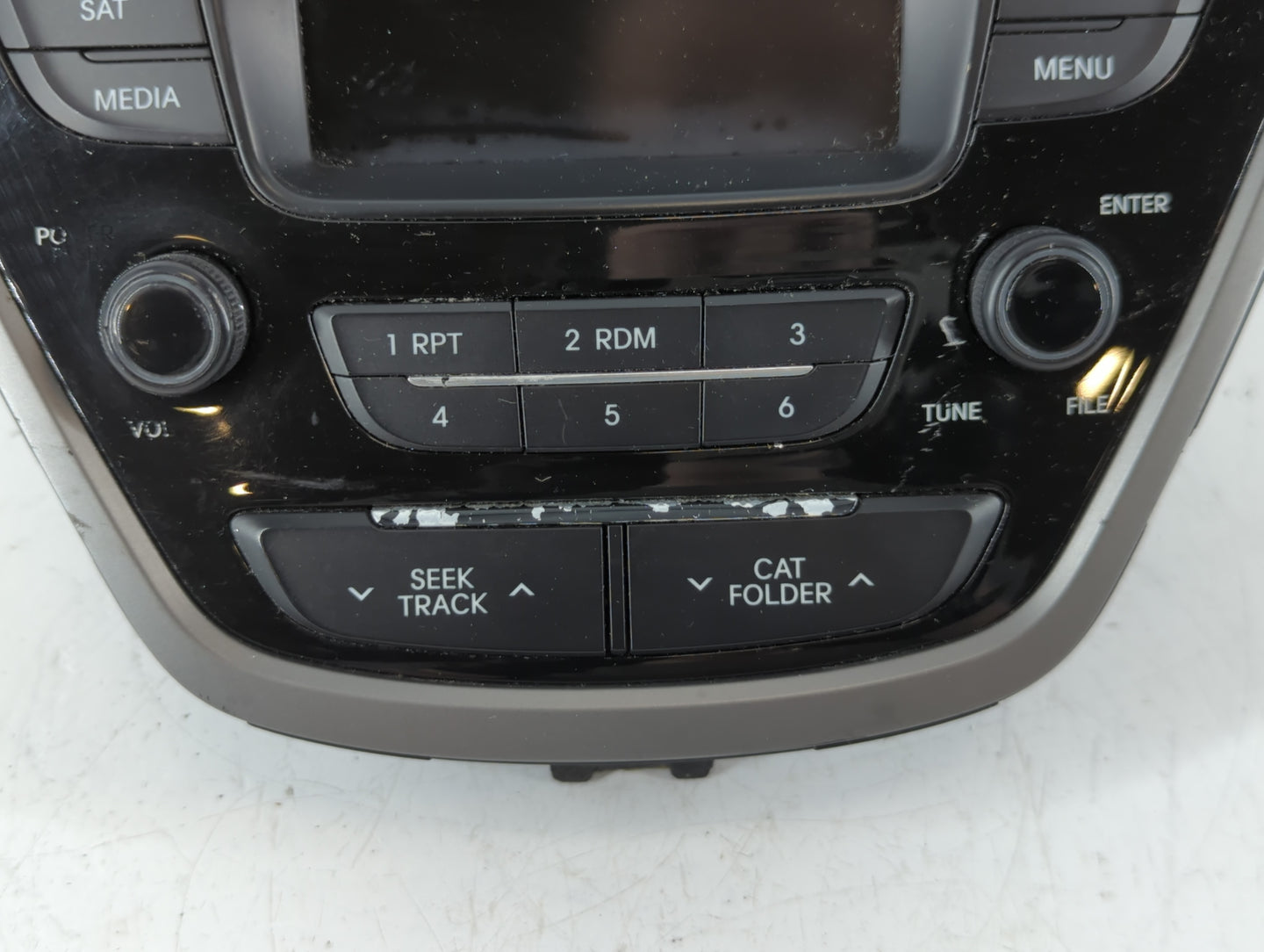 2014-2016 Hyundai Elantra Radio AM FM Cd Player Receiver Replacement P/N:96170-3X156GU Fits Fits 2014 2015 2016 OEM Used Aut