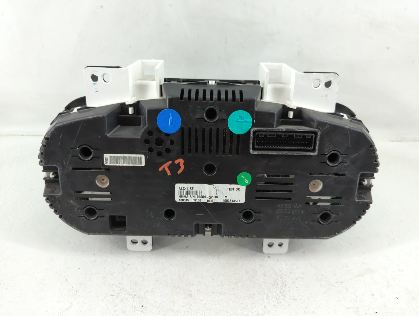 2016-2017 Hyundai Elantra Instrument Cluster Speedometer Gauges P/N:94004-3Y010 Fits Fits 2016 2017 OEM Used Auto Parts - Oe