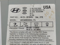 2014-2016 Hyundai Elantra Radio AM FM Cd Player Receiver Replacement P/N:96170-3X156GU Fits Fits 2014 2015 2016 OEM Used Aut