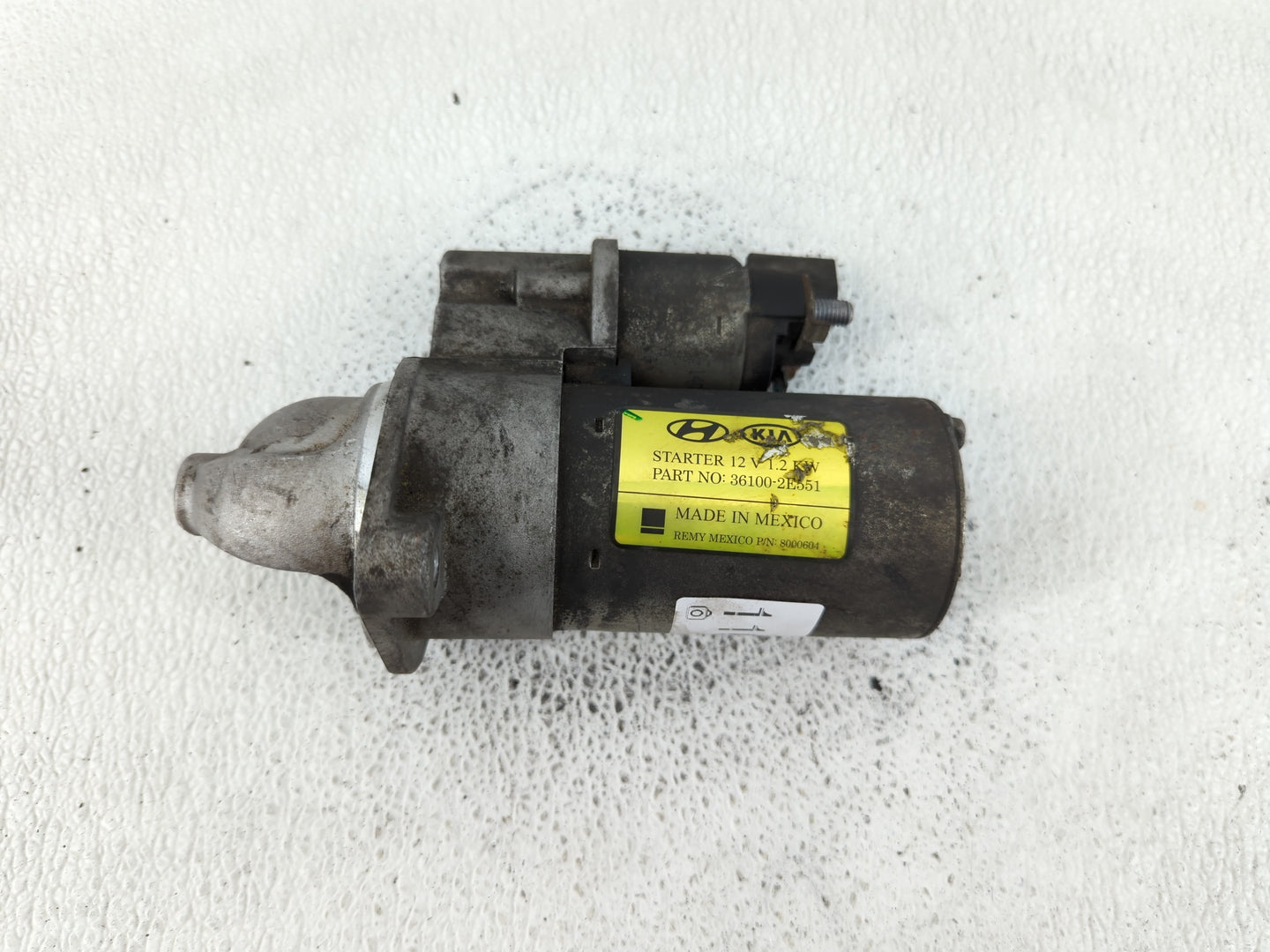 2014-2020 Hyundai Elantra Car Starter Motor Solenoid OEM P/N:36100-2E551 Fits Fits 2014 2015 2016 2017 2018 2019 2020 OEM Us