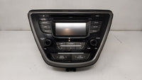 2014-2016 Hyundai Elantra Radio AM FM Cd Player Receiver Replacement Fits OEM Used Auto Parts - Oemusedautoparts1.com