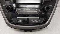 2014-2016 Hyundai Elantra Radio AM FM Cd Player Receiver Replacement Fits OEM Used Auto Parts - Oemusedautoparts1.com