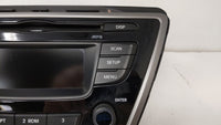 2014-2016 Hyundai Elantra Radio AM FM Cd Player Receiver Replacement Fits OEM Used Auto Parts - Oemusedautoparts1.com