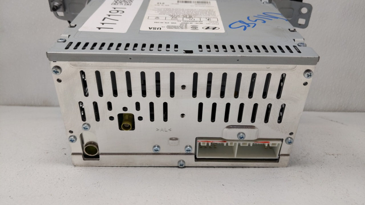 2014-2016 Hyundai Elantra Radio AM FM Cd Player Receiver Replacement Fits OEM Used Auto Parts - Oemusedautoparts1.com