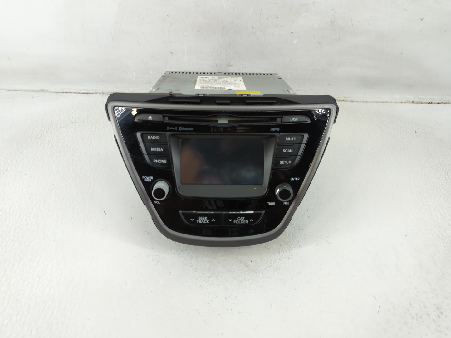 2014-2016 Hyundai Elantra Radio AM FM Cd Player Receiver Replacement P/N:96180-3X165GU Fits Fits 2014 2015 2016 OEM Used Aut