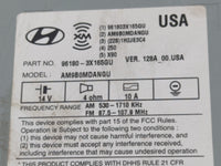 2014-2016 Hyundai Elantra Radio AM FM Cd Player Receiver Replacement P/N:96180-3X165GU Fits Fits 2014 2015 2016 OEM Used Aut