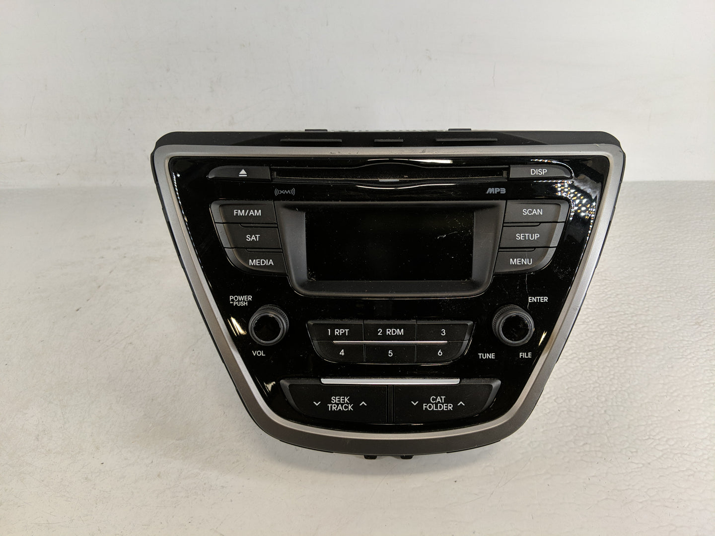 2014-2016 Hyundai Elantra Radio AM FM Cd Player Receiver Replacement P/N:96170-3X156GU Fits Fits 2014 2015 2016 OEM Used Aut
