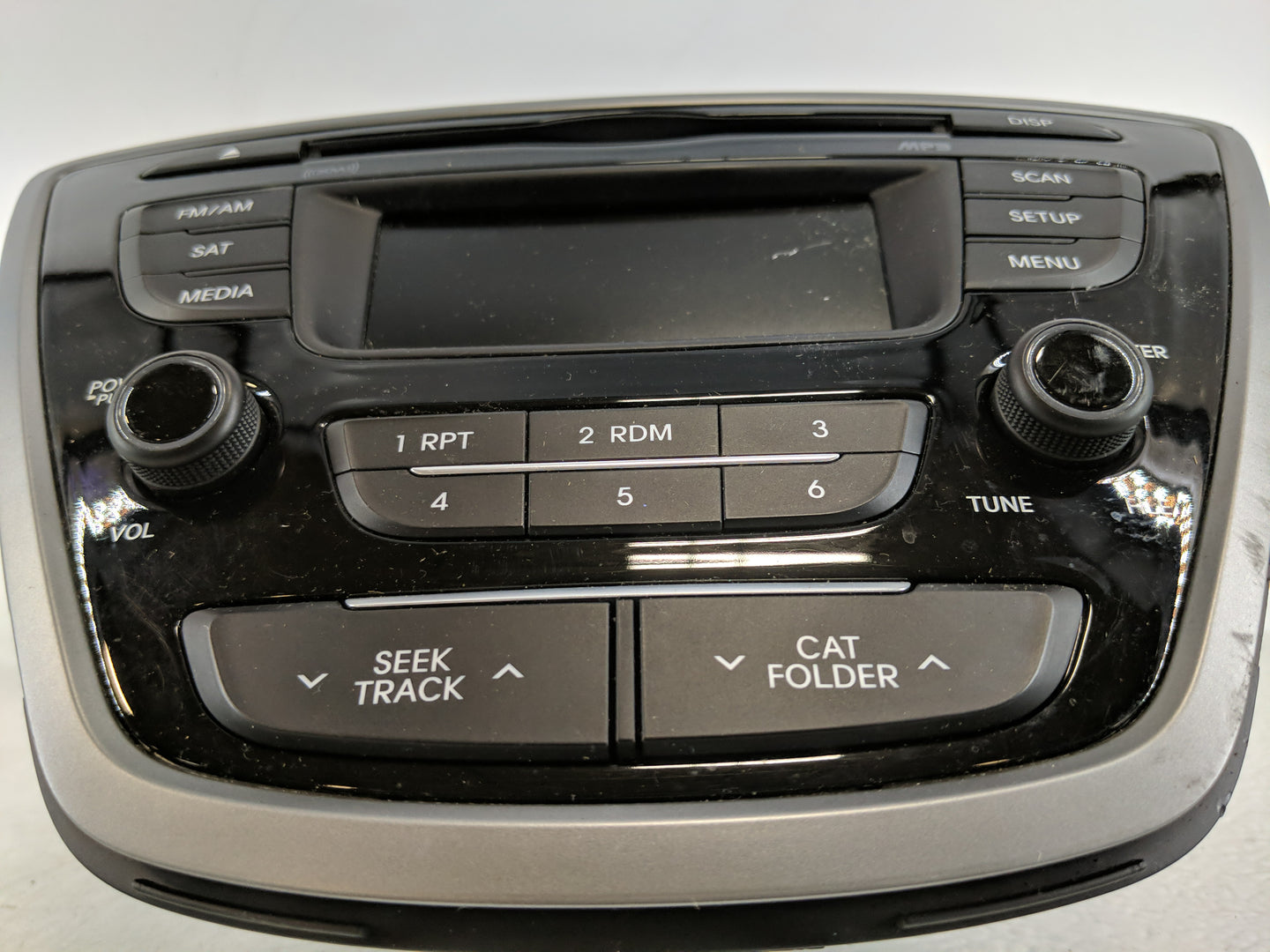 2014-2016 Hyundai Elantra Radio AM FM Cd Player Receiver Replacement P/N:96170-3X156GU Fits Fits 2014 2015 2016 OEM Used Aut