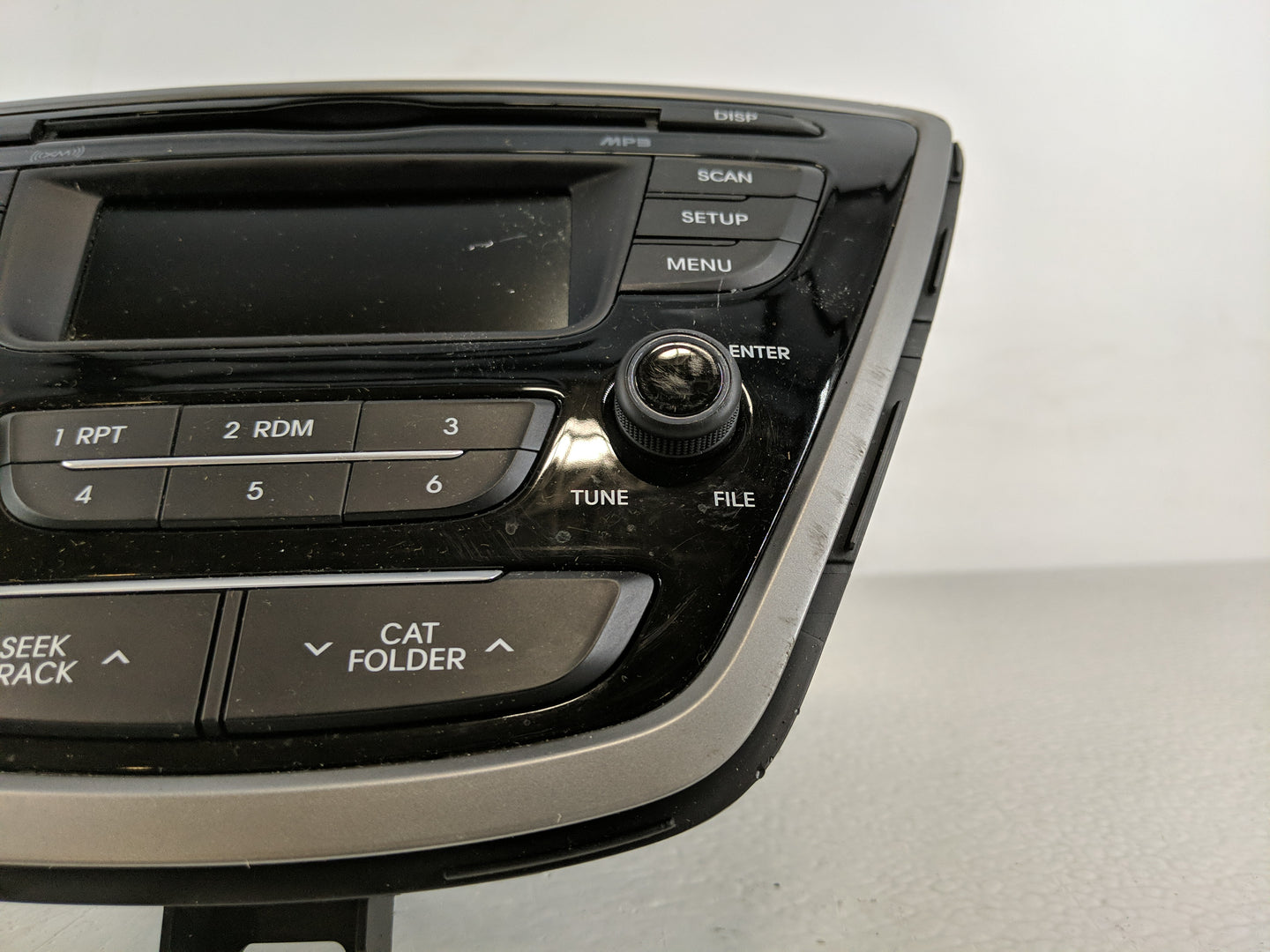 2014-2016 Hyundai Elantra Radio AM FM Cd Player Receiver Replacement P/N:96170-3X156GU Fits Fits 2014 2015 2016 OEM Used Aut