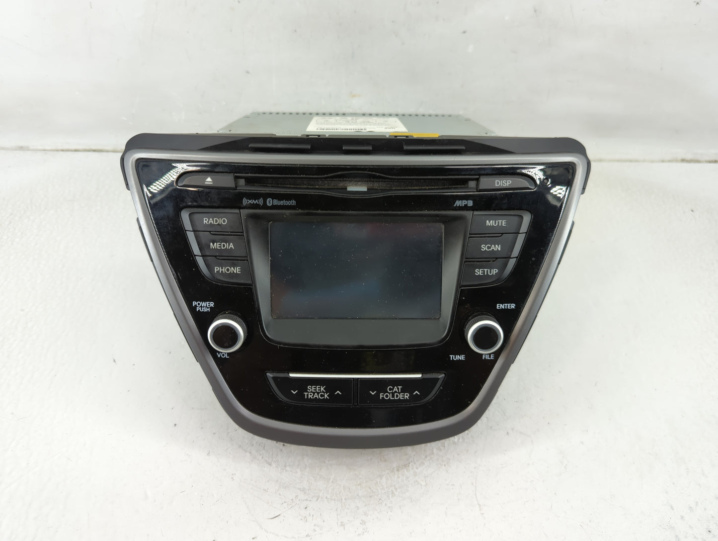2014-2016 Hyundai Elantra Radio AM FM Cd Player Receiver Replacement P/N:96180-3X165GU Fits Fits 2014 2015 2016 OEM Used Aut