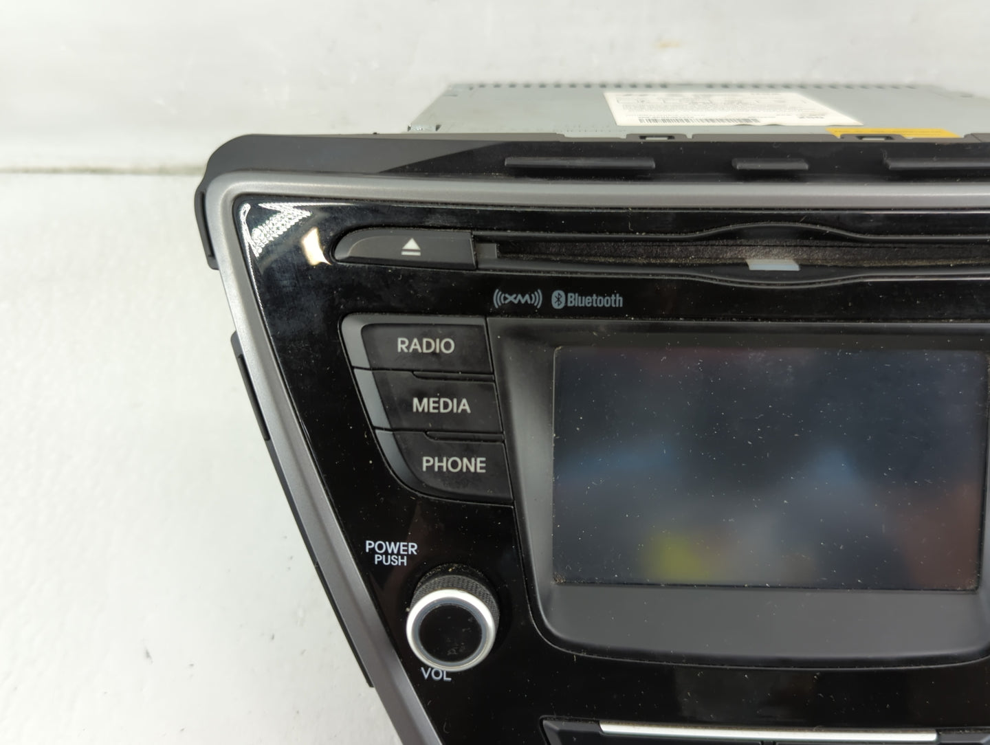 2014-2016 Hyundai Elantra Radio AM FM Cd Player Receiver Replacement P/N:96180-3X165GU Fits Fits 2014 2015 2016 OEM Used Aut