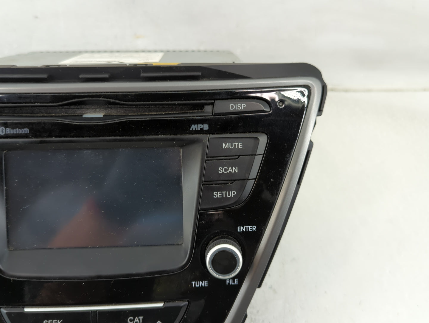 2014-2016 Hyundai Elantra Radio AM FM Cd Player Receiver Replacement P/N:96180-3X165GU Fits Fits 2014 2015 2016 OEM Used Aut