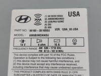 2014-2016 Hyundai Elantra Radio AM FM Cd Player Receiver Replacement P/N:96180-3X165GU Fits Fits 2014 2015 2016 OEM Used Aut