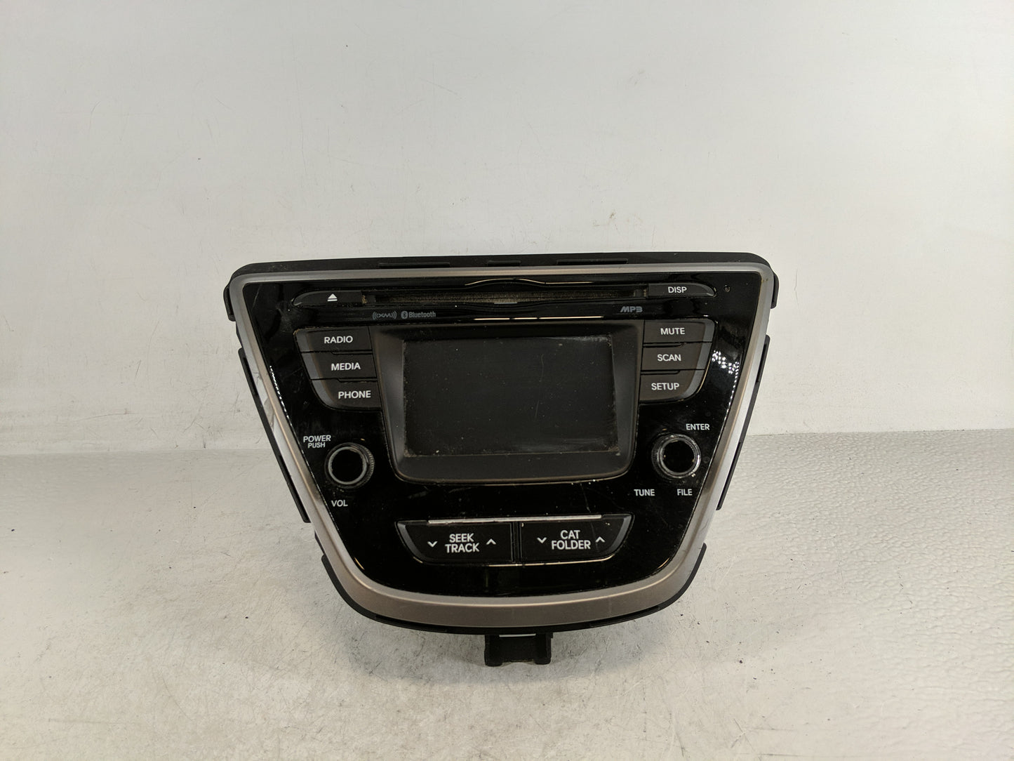 2014-2016 Hyundai Elantra Radio AM FM Cd Player Receiver Replacement P/N:96180-3X165GU Fits Fits 2014 2015 2016 OEM Used Aut