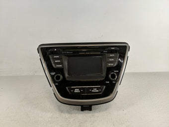 compare product 2014-2016 Hyundai Elantra Radio AM FM Cd Player Receiver Replacement P/N:96180-3X165GU Fits Fits 2014 2015 2016 OEM Used Auto Parts