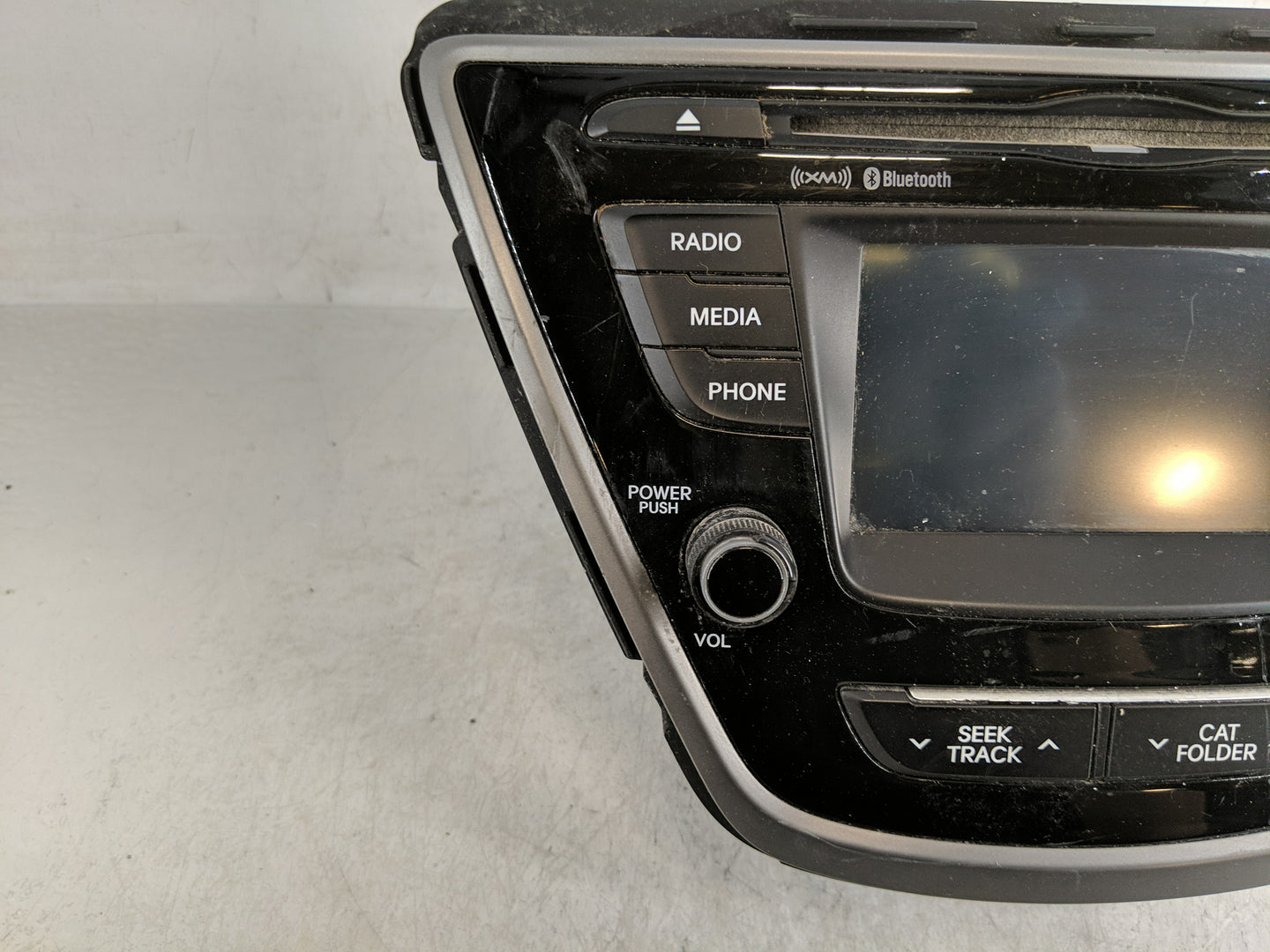 2014-2016 Hyundai Elantra Radio AM FM Cd Player Receiver Replacement P/N:96180-3X165GU Fits Fits 2014 2015 2016 OEM Used Aut