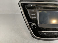 2014-2016 Hyundai Elantra Radio AM FM Cd Player Receiver Replacement P/N:96180-3X165GU Fits Fits 2014 2015 2016 OEM Used Aut