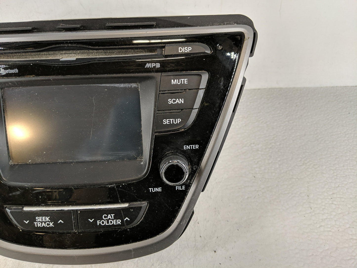 2014-2016 Hyundai Elantra Radio AM FM Cd Player Receiver Replacement P/N:96180-3X165GU Fits Fits 2014 2015 2016 OEM Used Aut