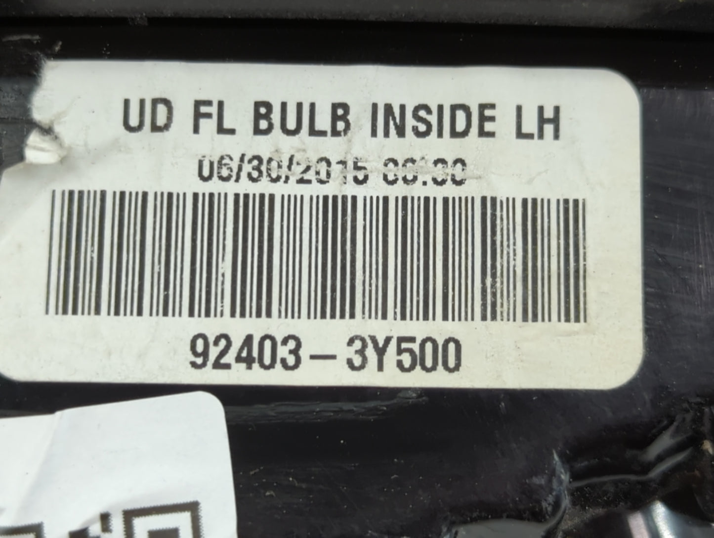 2014-2016 Hyundai Elantra Tail Light Assembly Driver Left OEM P/N:92403-3Y500 Fits Fits 2014 2015 2016 OEM Used Auto Parts -