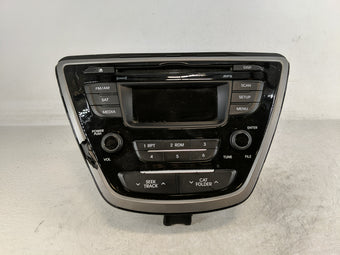 compare product 2014-2016 Hyundai Elantra Radio AM FM Cd Player Receiver Replacement P/N:96170-3X156GU Fits Fits 2014 2015 2016 OEM Used Auto Parts