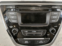2014-2016 Hyundai Elantra Radio AM FM Cd Player Receiver Replacement P/N:96170-3X156GU Fits Fits 2014 2015 2016 OEM Used Aut